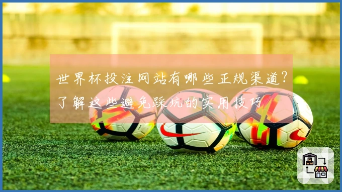 世界杯投注网站有哪些正规渠道？了解这些避免踩坑的实用技巧